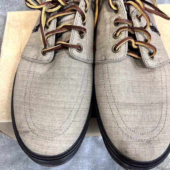 Polo Ralph Lauren Faxon Low Top Canvas Sneakers Men’s Size 11D - Picture 4 of 10
